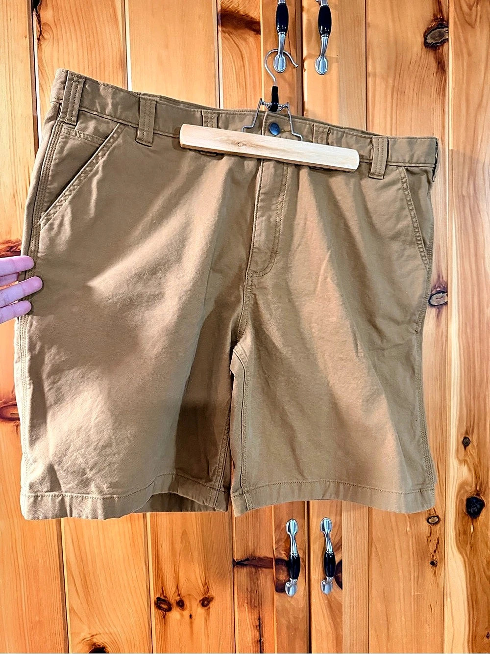 Carhartt Rugged Flex Relaxed Fit Canvas Work Short Canvas Cargo